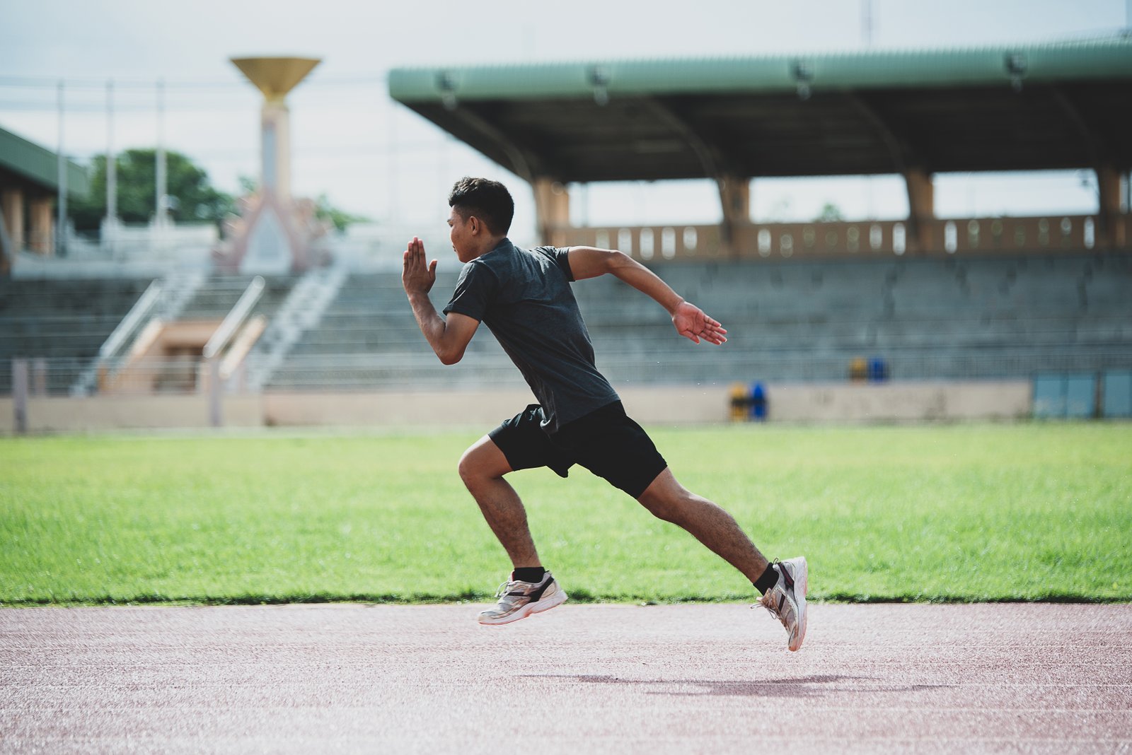Athlete Running